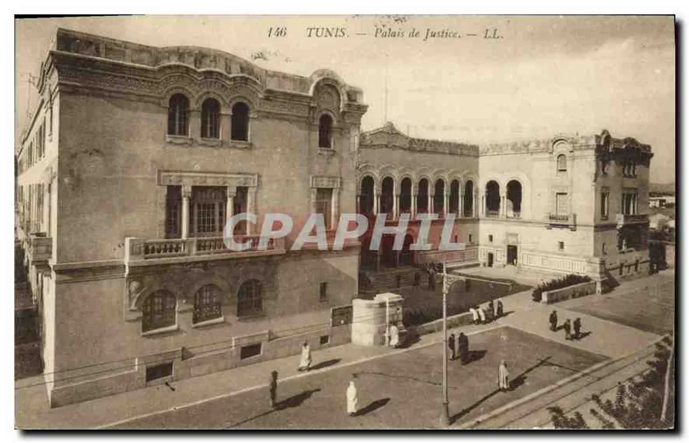 Tunis — Palácio de Justiça — LL. — n° 146 - Frente