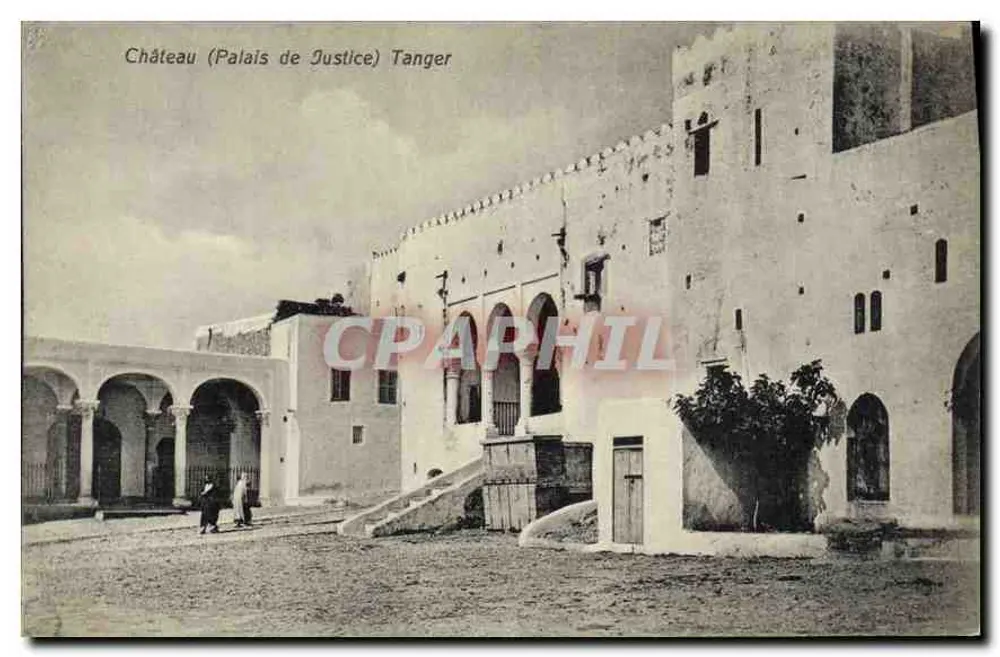 Kasteel (Justitiepaleis) Tanger — uitgever A. Canilla, nr. 3752 - Voorkant
