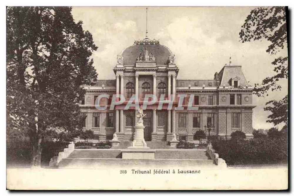 Tribunal federal en Lausana, n° 208 - Anverso