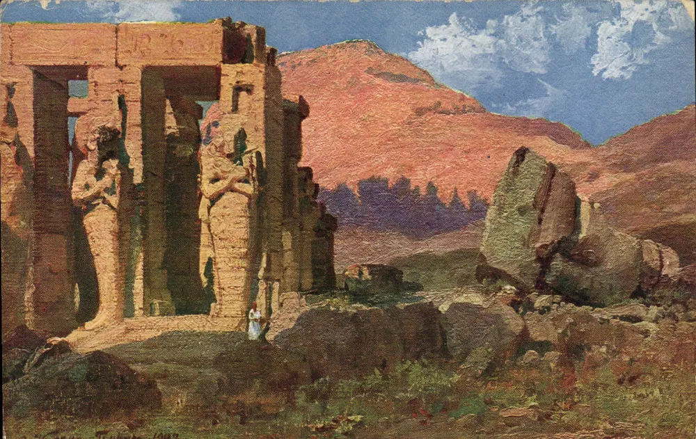 Rameseum w Tebach — wydawca Römer & Joana, Freuden - Awers