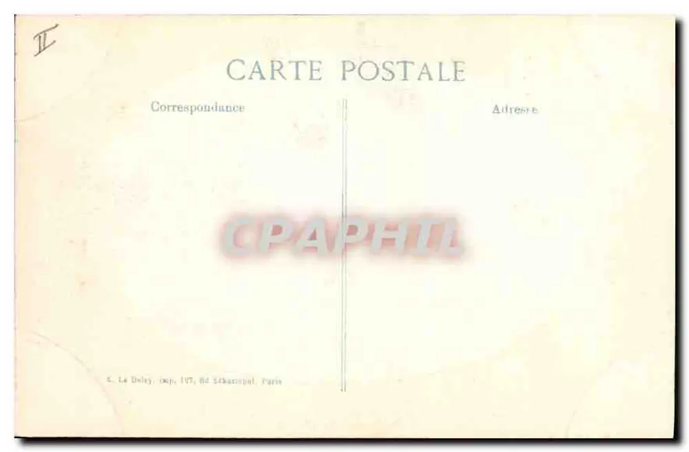 Albert — Zerstörung nach deutschen Bombenangriffen — Verlag (E.L.D.) Nr. 15. Serie - Rückseite