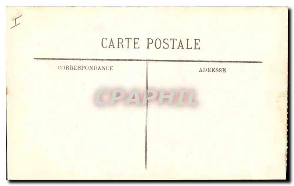 St-Yon Straße in Reims — Zerstörung nach deutschen Bombenangriffen — Cliche M. Lavorgnan, Reims - Rückseite