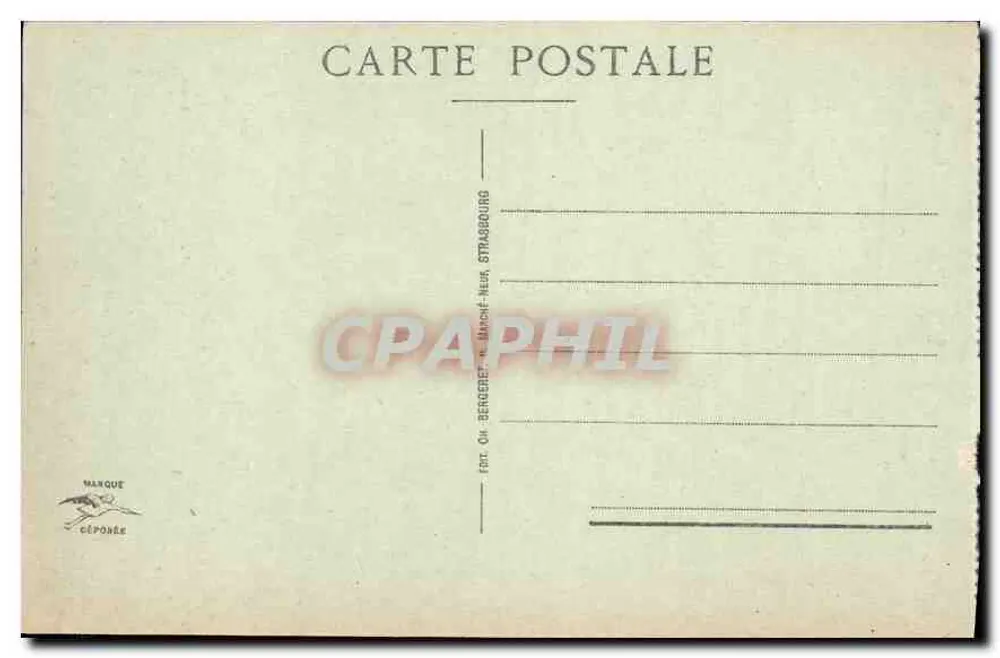 Strasbourg - La Petite France — Ansicht des Kanals und der Holzhäuser, n°109 - Rückseite