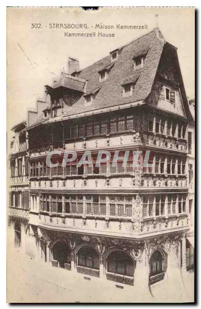 Strasbourg - Maison Kammerzell House - éditeur Ch. Bergeret - Frente
