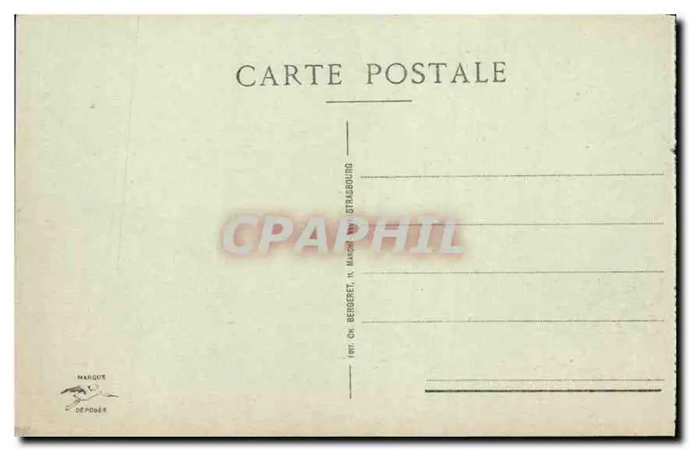 Strasbourg - Palais de l'ex-Empeur - Place de la République - Verleger: Mahiote, Strasbourg, Nr. 271 - Rückseite