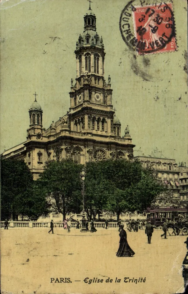 PARIS — Igreja da Trindade — Kepuch - Frente