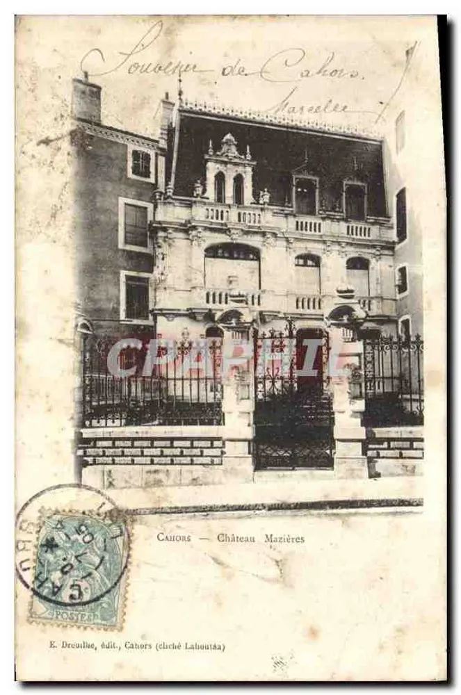 Cahors — Castelo Mazières — E. Dreuthe, editor, Cahors (chiché Laboutsa) - Frente