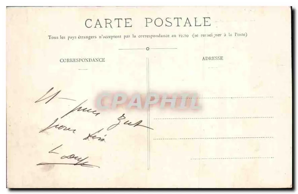 Vale do Vénéon — O Clapier de St-Christophe — editor não visível - Verso