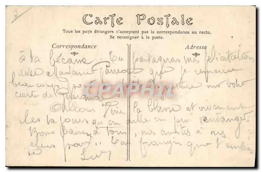 Rouen — A Grande Relógio — ND Phot, n° 212 - Verso