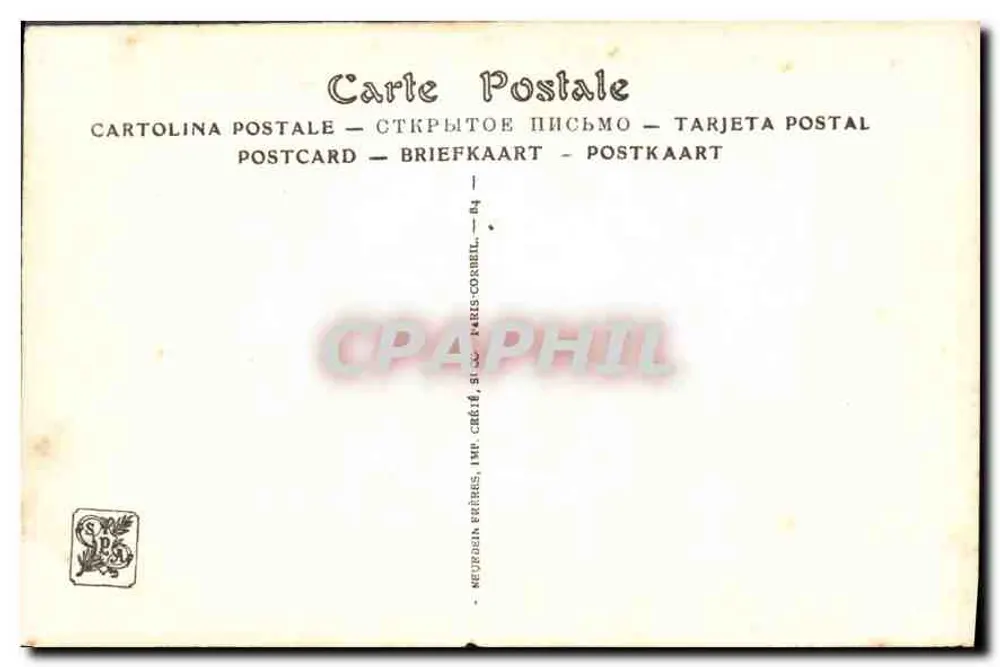 La Pensee — rzeźba Alfreda Bouchera — Salony Paryskie, n° 2332 Gr - Rewers