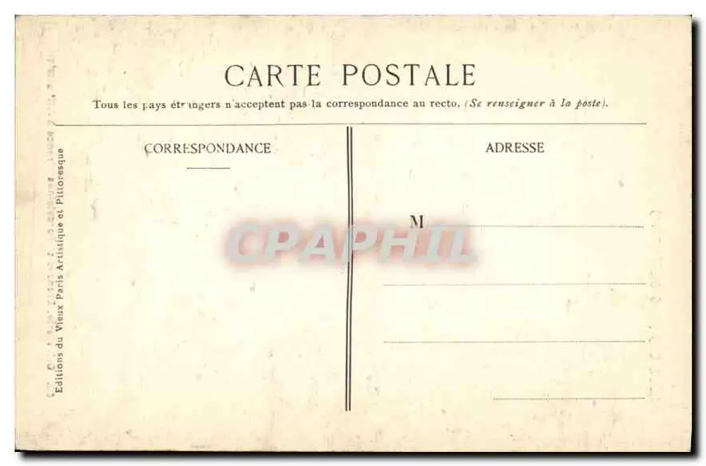 Museu das Artes Decorativas — Sala de exposição com vitrine — Éditions du Vieux Paris Artistique et Pictoresque - Verso