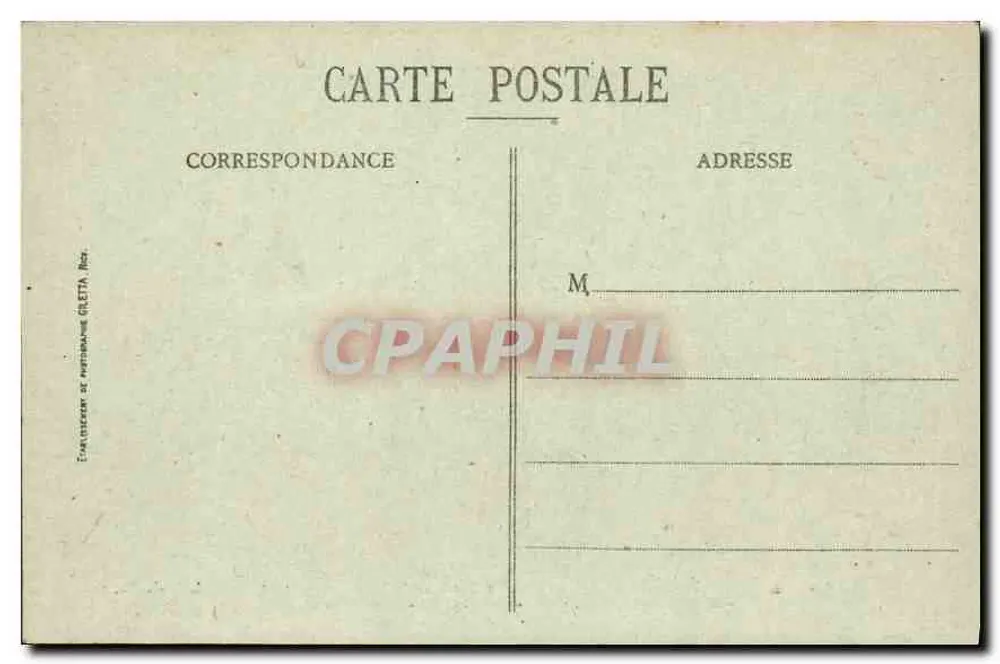 La Boliène (A.M.) - Sommerstation (Höhe 650 m) 45 Kilometer von Nice entfernt - Die Route von Ste-Élisabeth - Der Tunnel - Die Wälder von Fraccia und Turin - Rückseite