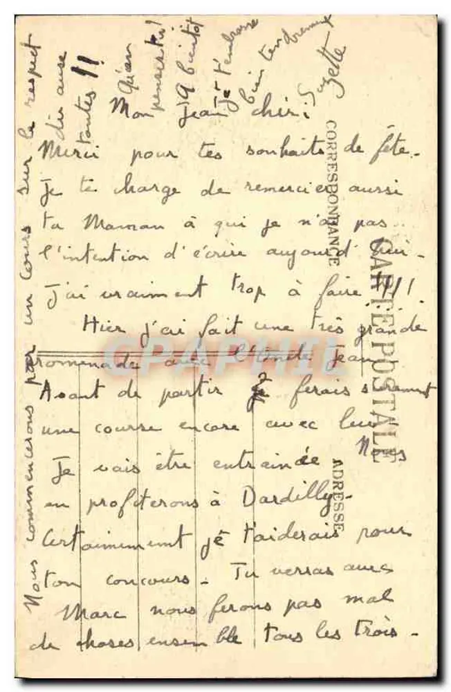 Divonne-les-Bains — Les Hôtels du Pailly und der Jura — Éditeur Francson, Éditions - Rückseite