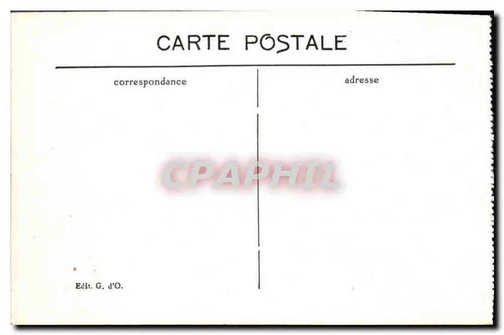 Le PUY-de-DOME — Alt. 1.465 m — Éditeur G. d'O. - Verso