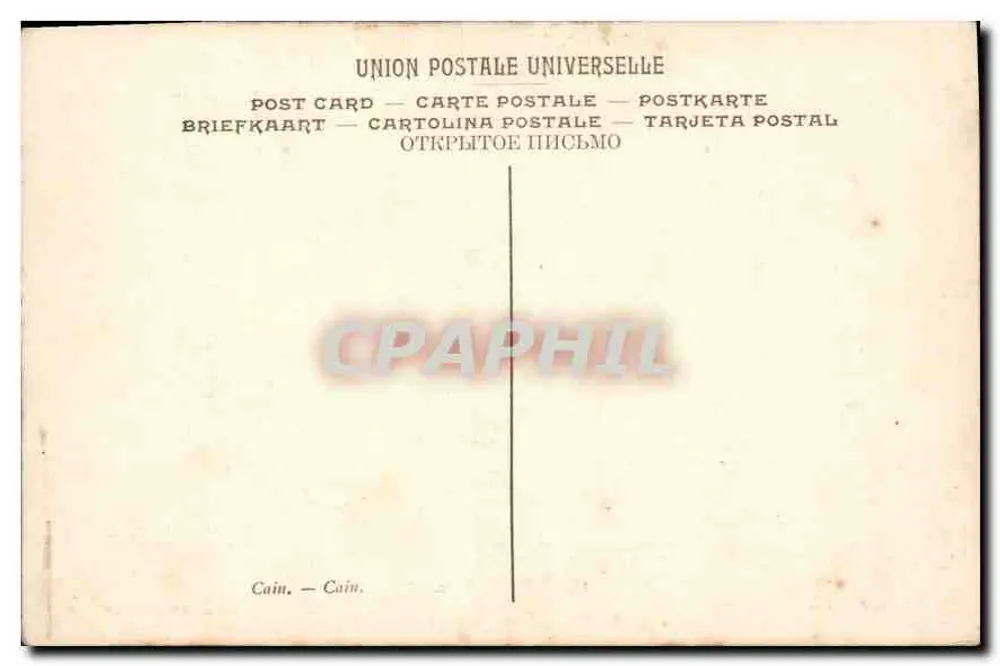 Cormon — Cain — Museu do Luxembourg - Verso