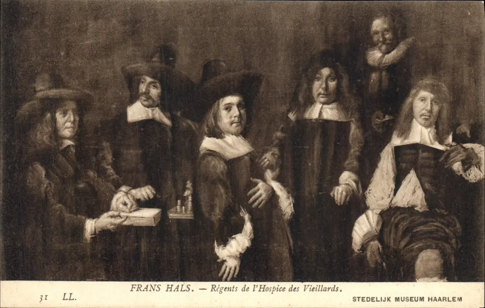 Frans Hals — Régents des Altersheims — Stedelijk Museum Haarlem - Vorderseite