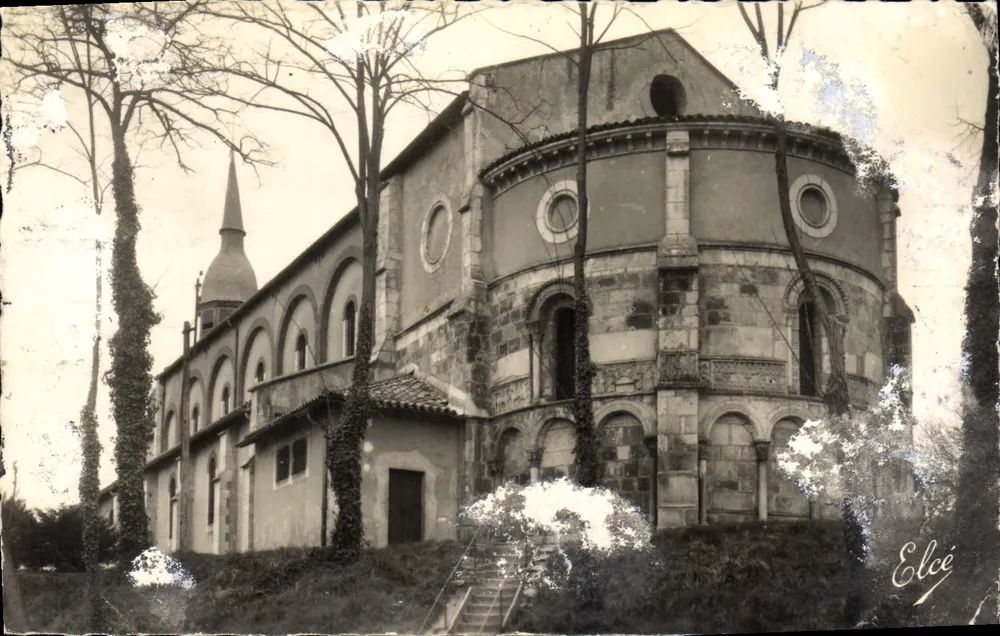 Saint-Paul-les-Dax (Landes) — Ansicht der Kirche — Verlag Elcé - Vorderseite