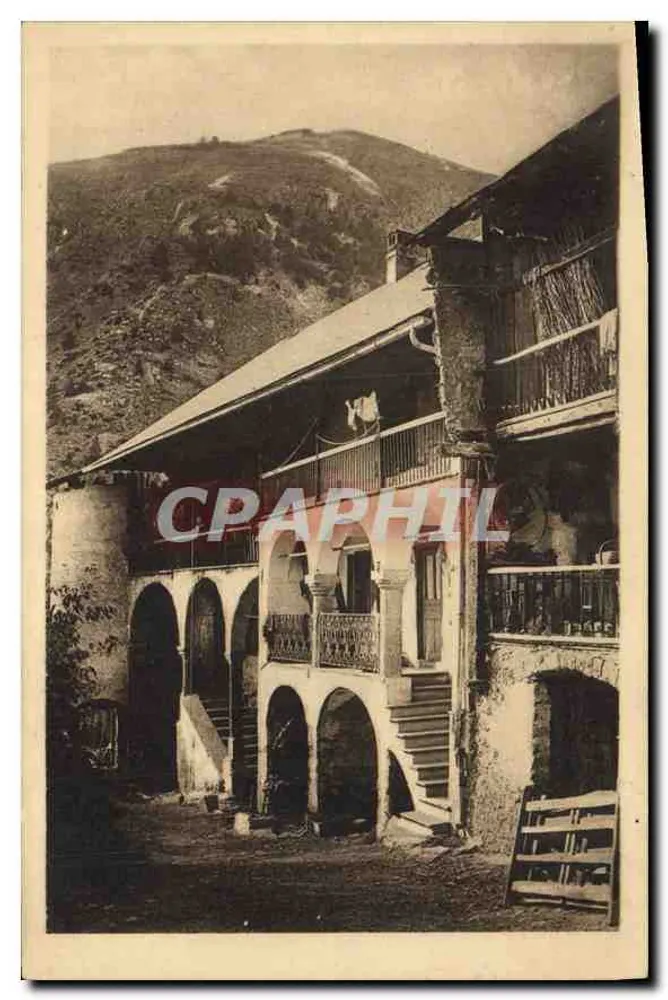 Tal des Gyr - Dauphiné - « Briançonnais » - Wohnungsart von Pelvoux - Vorderseite