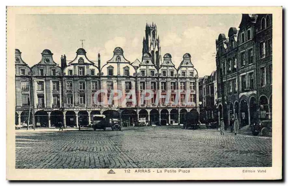 Arras - Mała Plac — Wydawnictwo Vahé, nr 112 - Awers