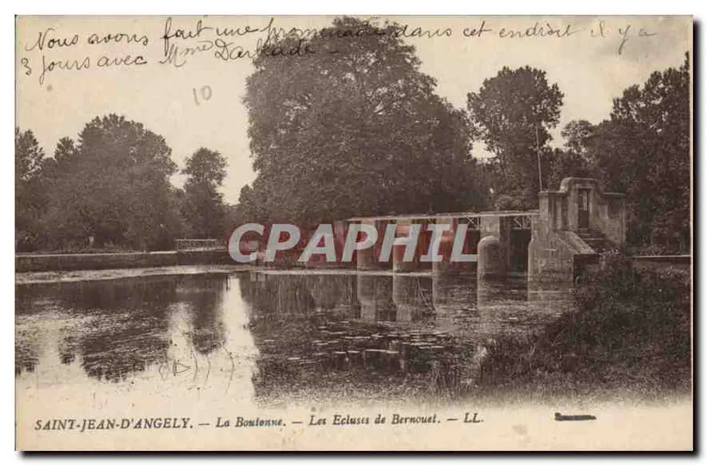 Saint-Jean-d'Angély — La Boutonne — Les Ecluses de Bernouet — LL. - Vorderseite