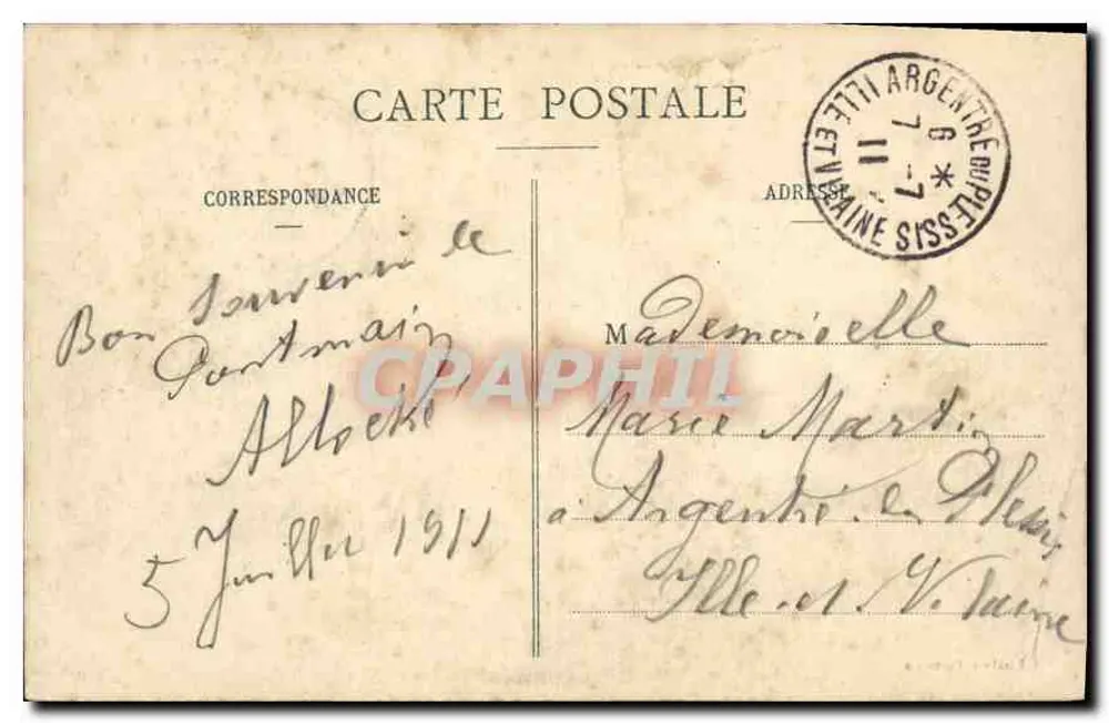 Pontmain - A Basílica e o Lago - G.F. - n°4691 - Verso