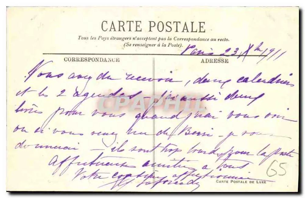 A Procissão na Esplanada — O Santo Sacramento — Lourdes — LL - Verso