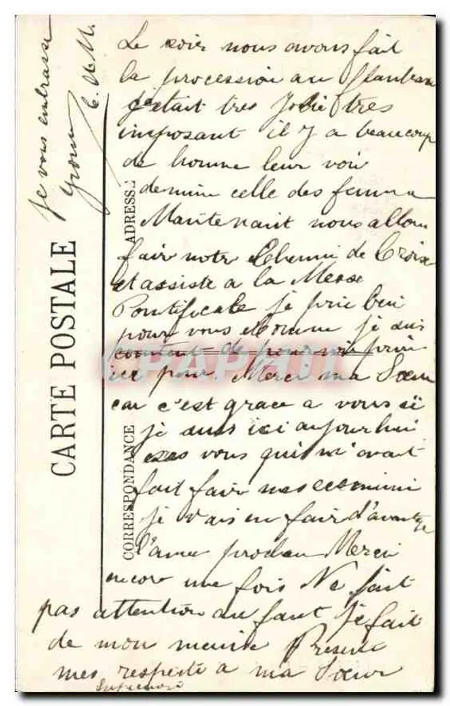 Lourdes — O Calvário Bretão — LL - Verso