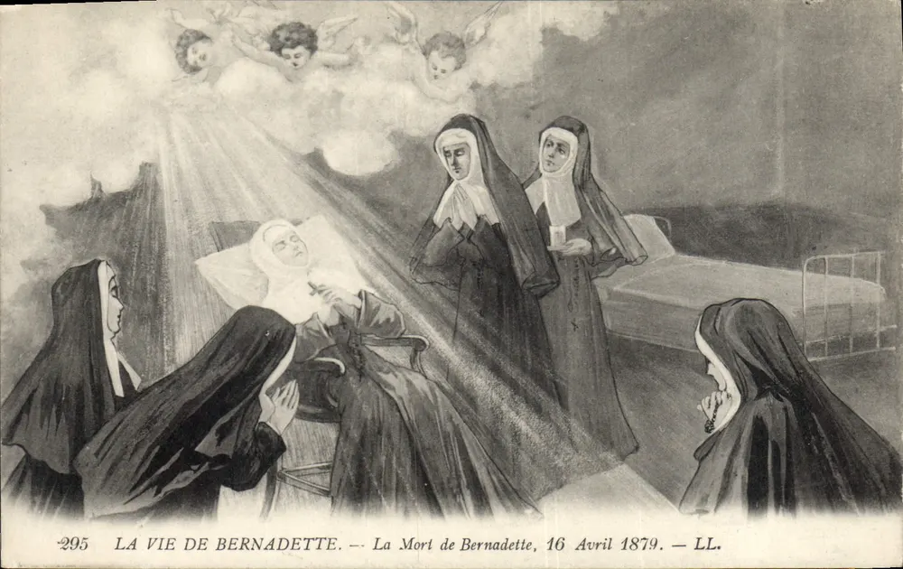 Der Tod von Bernadette — 16. April 1879 — LL. - Vorderseite