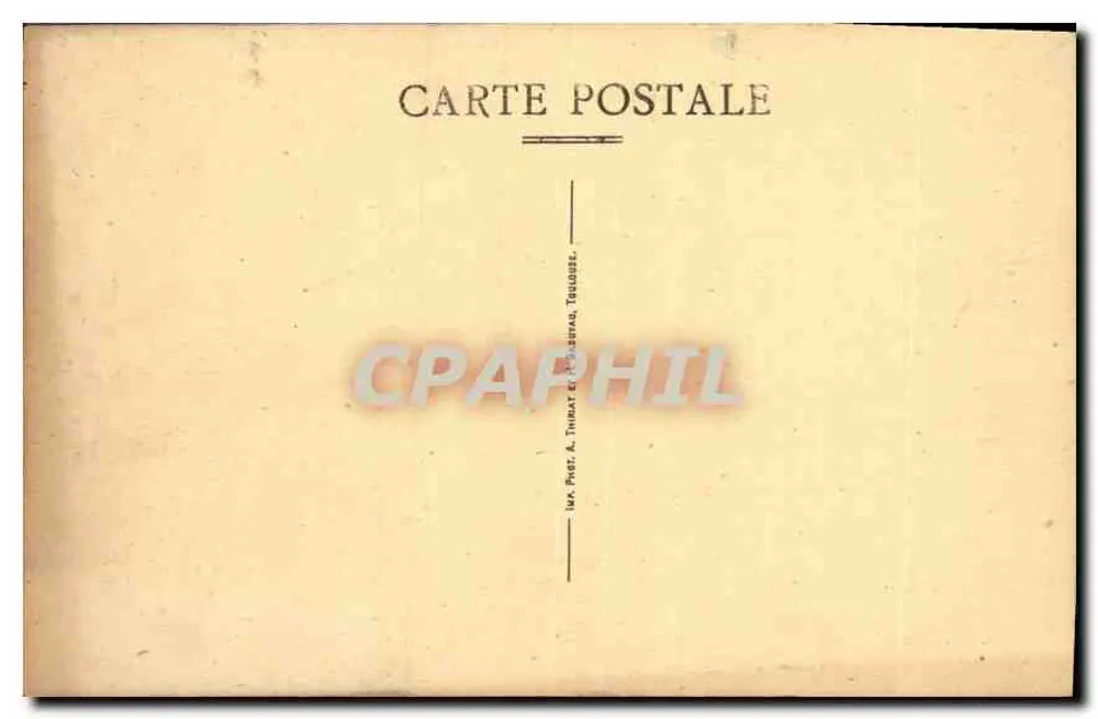 Laval — A Igreja de Avenières — Impr. R. Thibat et C. Jauvau, Toulouse - Verso