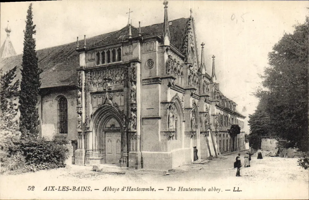 Aix-les-Bains — Abadia de Hautecombe — LL. — N° 52 - Frente