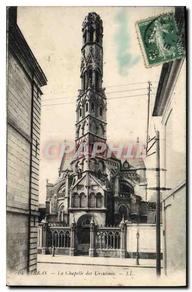 Arras — La Chapelle des Ursulines — éditeur L.L. - Frente