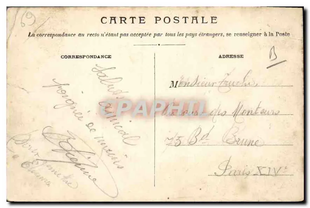 LYON — Abside da Catedral — S.P. n° 292 - Verso