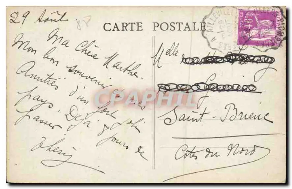 Plombières-les-Bains — Avenue de Lorraine und Gros Chêne — CI. E. A. P. n°69 - Rückseite
