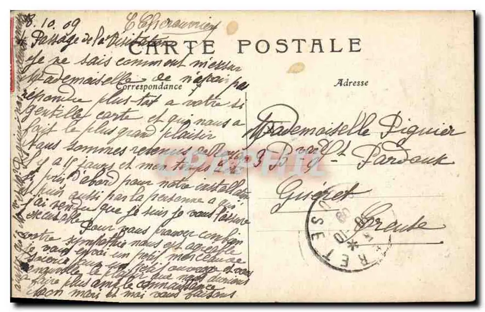 Paris — A Avenida da Ópera — R. M. n°114 - Verso