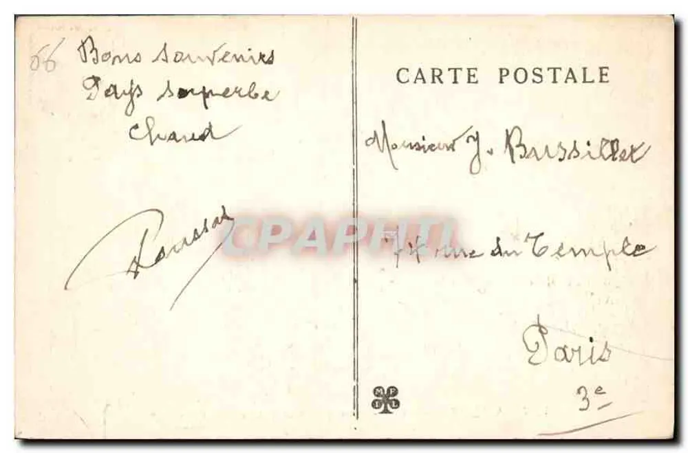 Amélie-les-Bains — Allgemeiner Blick und das kleine Provence — n° 1037 - Rückseite