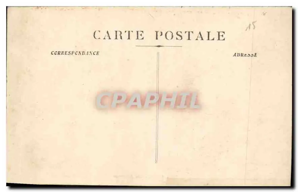 Arles - Les Aliscamps — vista de uma avenida cercada de árvores e lápides — n° 251 - Verso