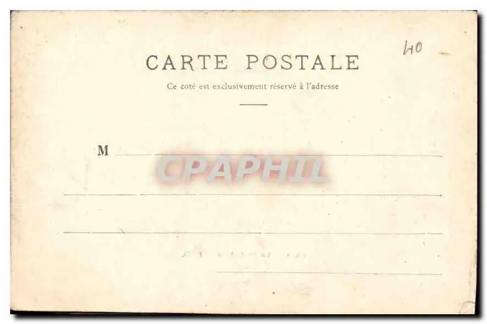 Caen — A Prefeitura — L. D. - Verso