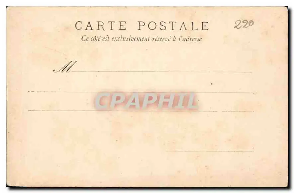 Philippe d'Orléans — portrait en costume — éditeur anonyme, n° de série 220 - Verso