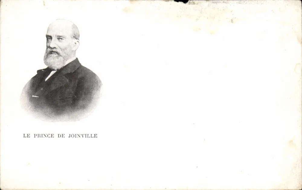 Der Prinz von Joinville — Portrait — Verlag Ponthieu, Paris - Vorderseite