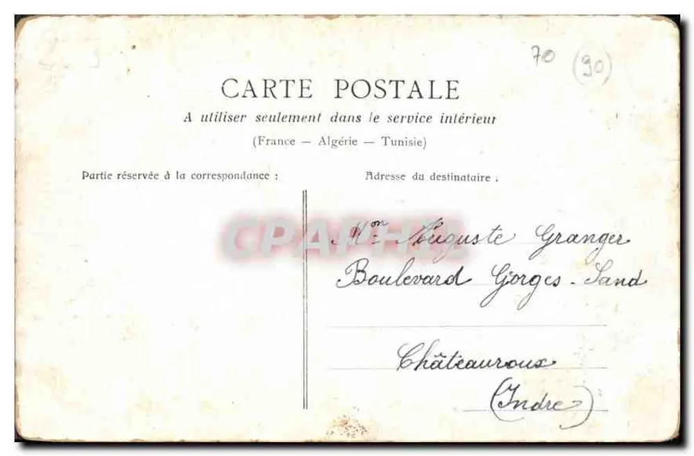 Méaty-Fleuron de Parisiana — Portrait de femme fumant — Oricolly - Verso