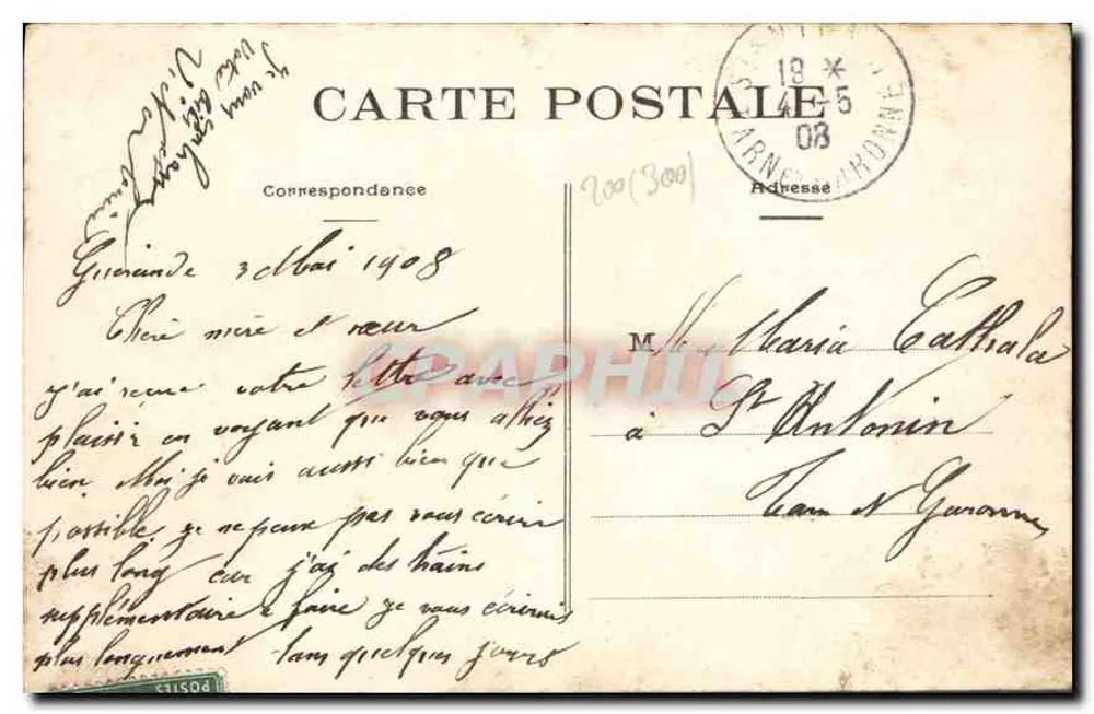 Im Land der Paludiers — Gruppen von Brautpaaren und Trauzeugen — Phototypie Vassellier, Nantes - Rückseite
