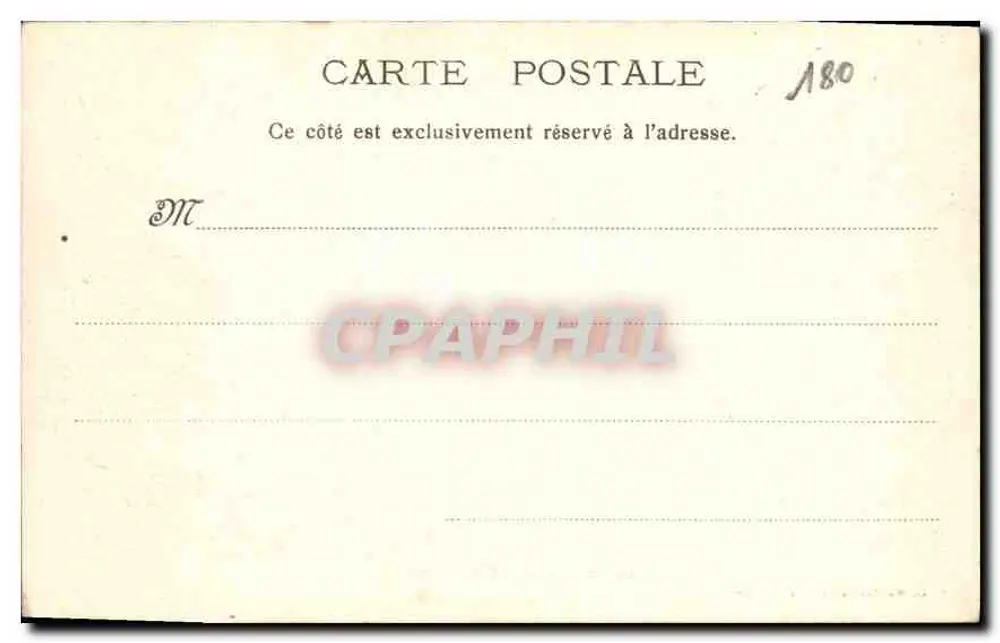 Grasse (A.M.) Porte Neuve — vue de l'arche et des commerces — P. L. Maillan, édit., Cannes 19 - Verso