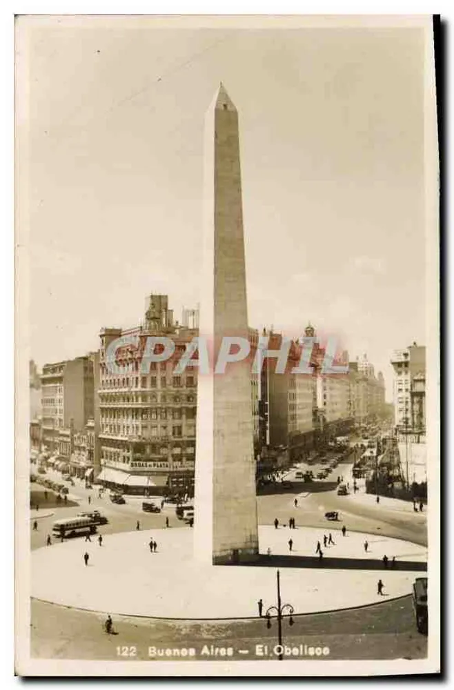 Buenos Aires — Der Obelisk — 122 - Vorderseite