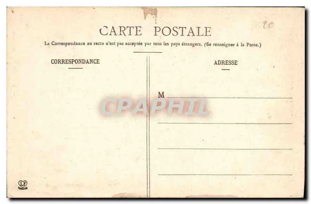 Capítulo e órgãos de Saint-Bertrand-de-Comminges — Fototipia Léonard, Toulouse — n°20 - Verso