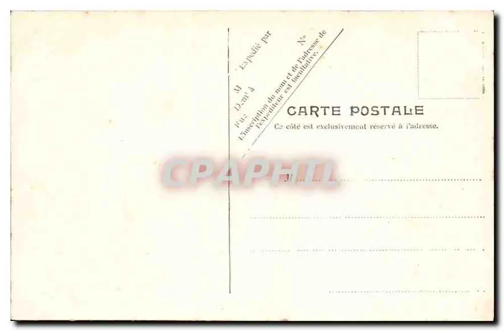 Monte Santo Michel — Vista geral — V.P. Paris No. 8 - Verso