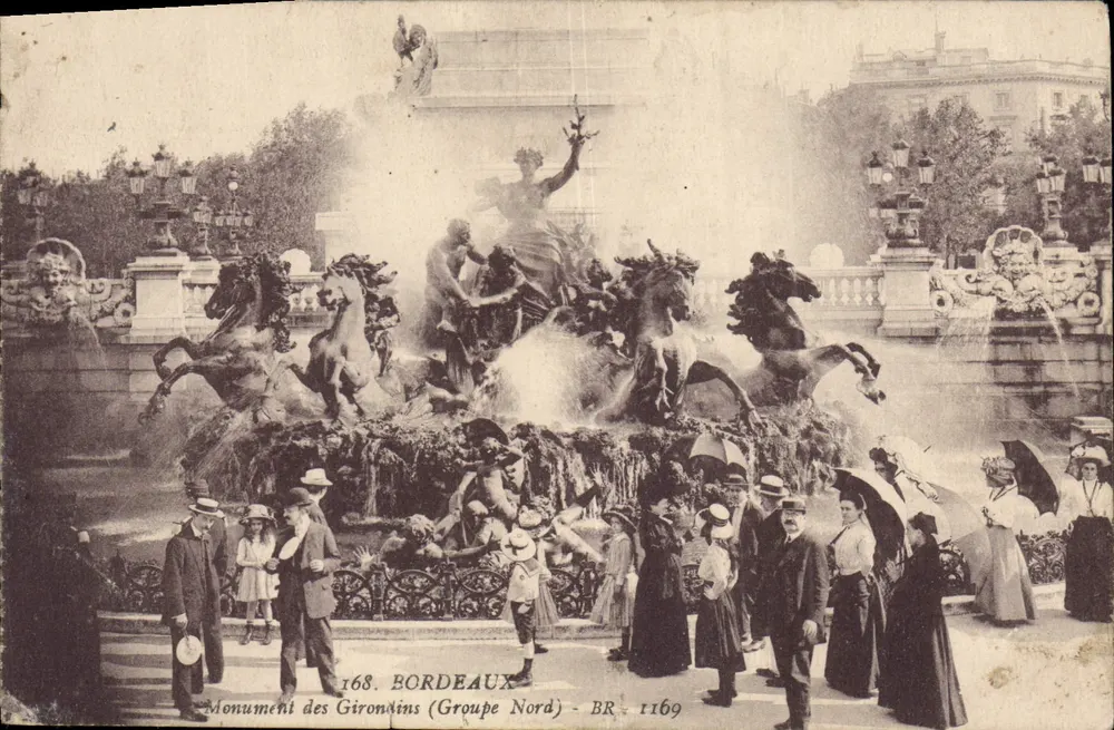 Denkmal der Girondins (Nordgruppe) — Bordeaux — BR 1169 - Vorderseite