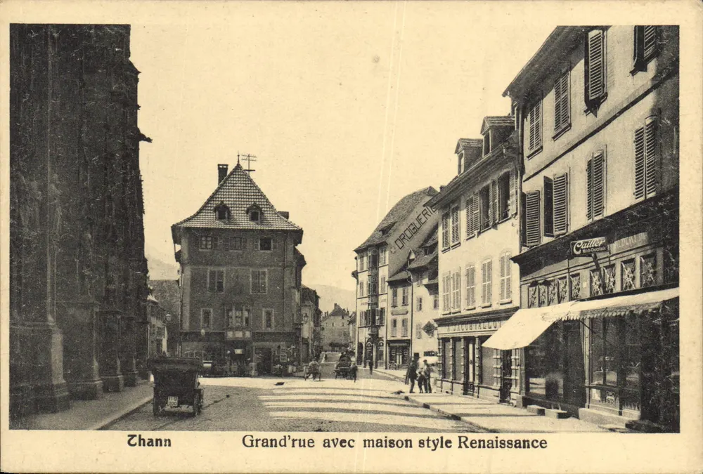 Zhanne - Grand'rue com casa no estilo Renascentista — n° 37 - Frente