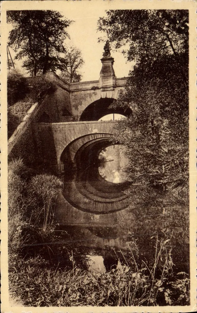 Juvissy (S.-et-O.) — Brücke der Schönen Quellen — Verlag Juvissy, Nr. 50 - Vorderseite