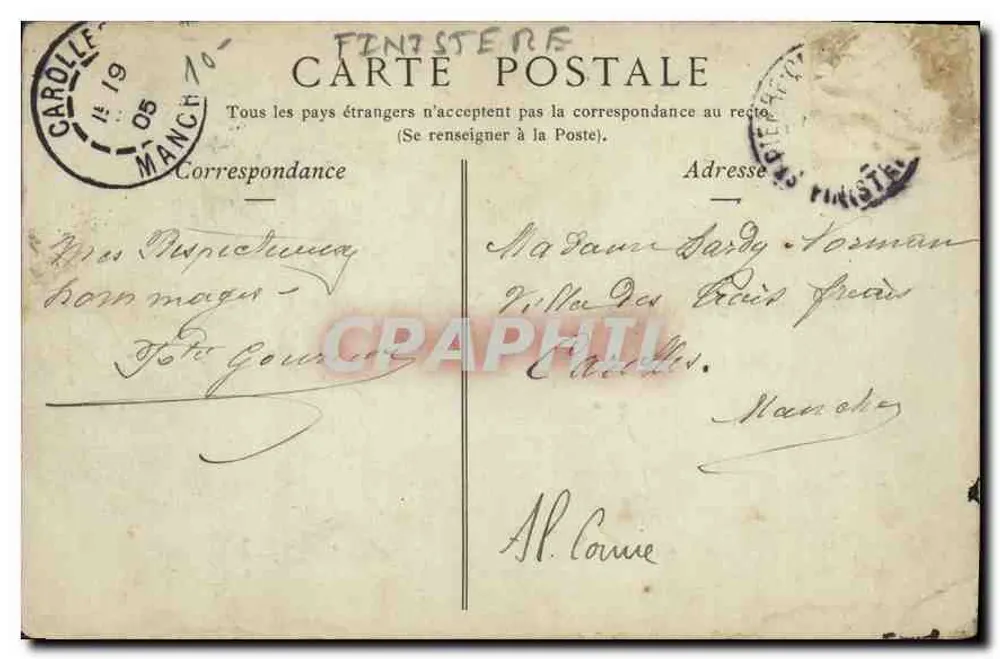 PLOUGASTEL-DAOULAS (Finistère) — Prozession am Tag des Pardons — Collections ND Phot - Rückseite
