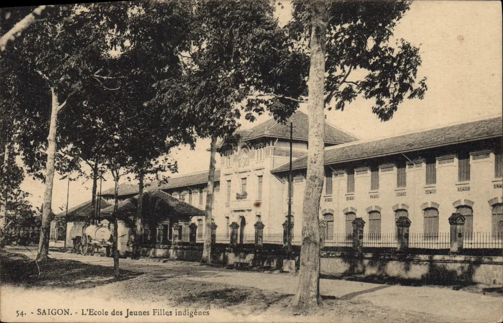 Saigon - Schule für indigene Mädchen — Albert-Edition, Nr. 54 - Vorderseite